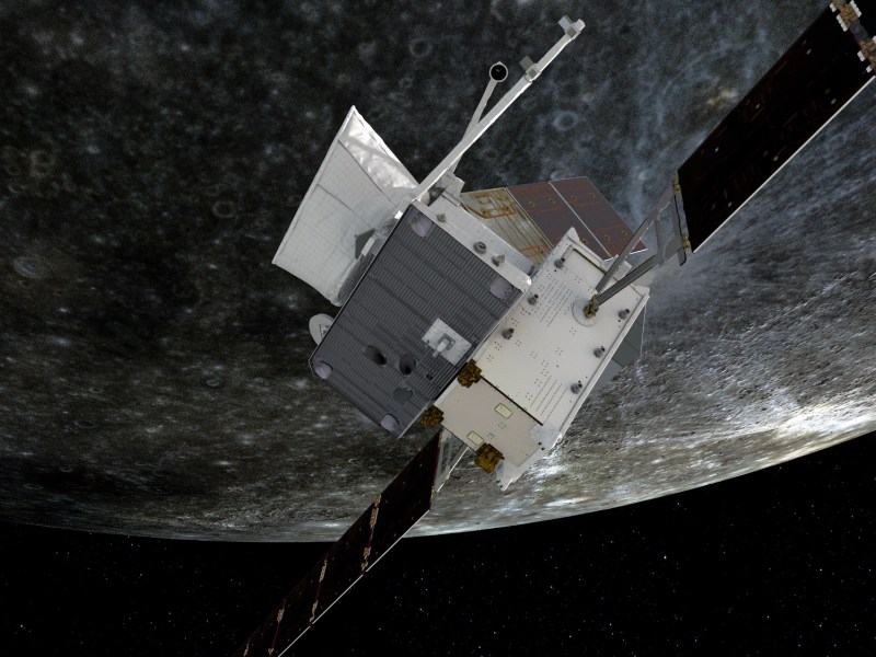 BeciColombo at Mercury