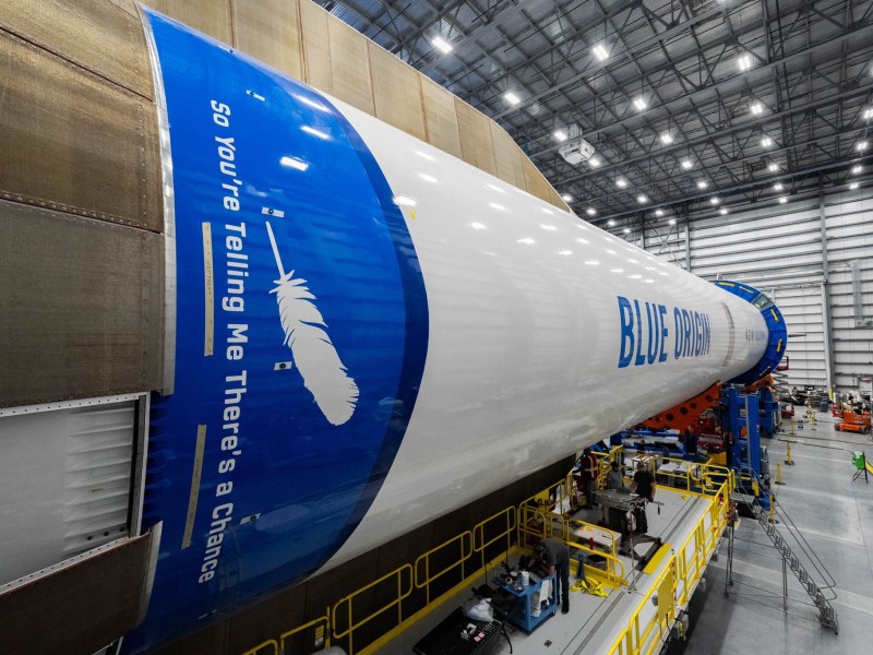 Blue Origin New Glenn booster