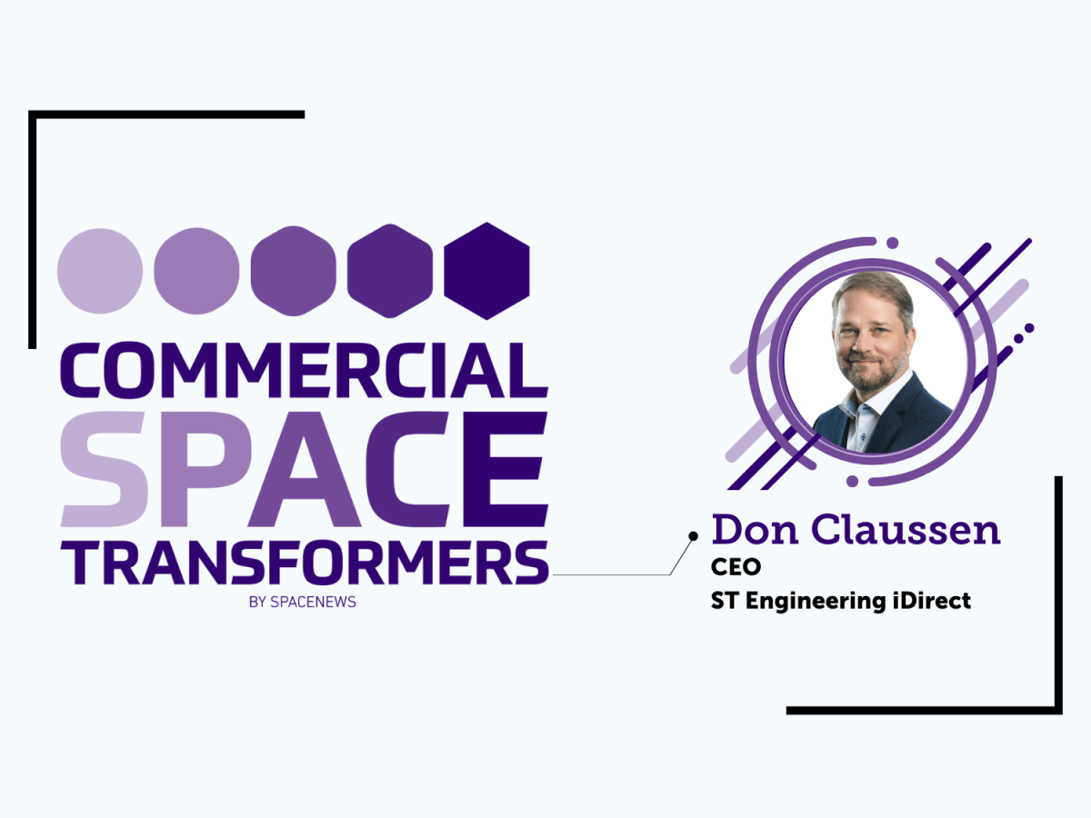 Don Claussen, ST Engineering iDirect – Commercial Space Transformers