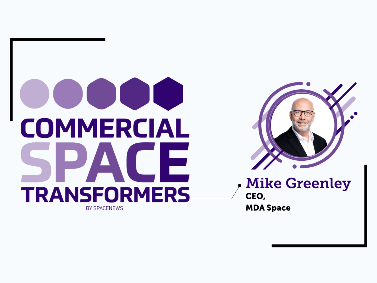 Mike Greenley, MDA Space – Commercial Space Transformers