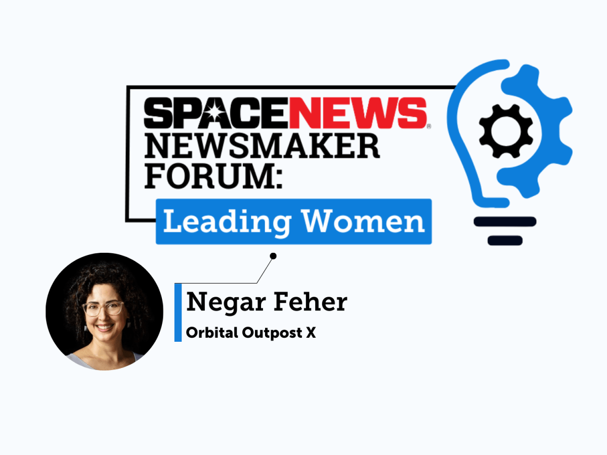 Negar Feher, CEO, Orbital Outpost X – Leading Women in Space