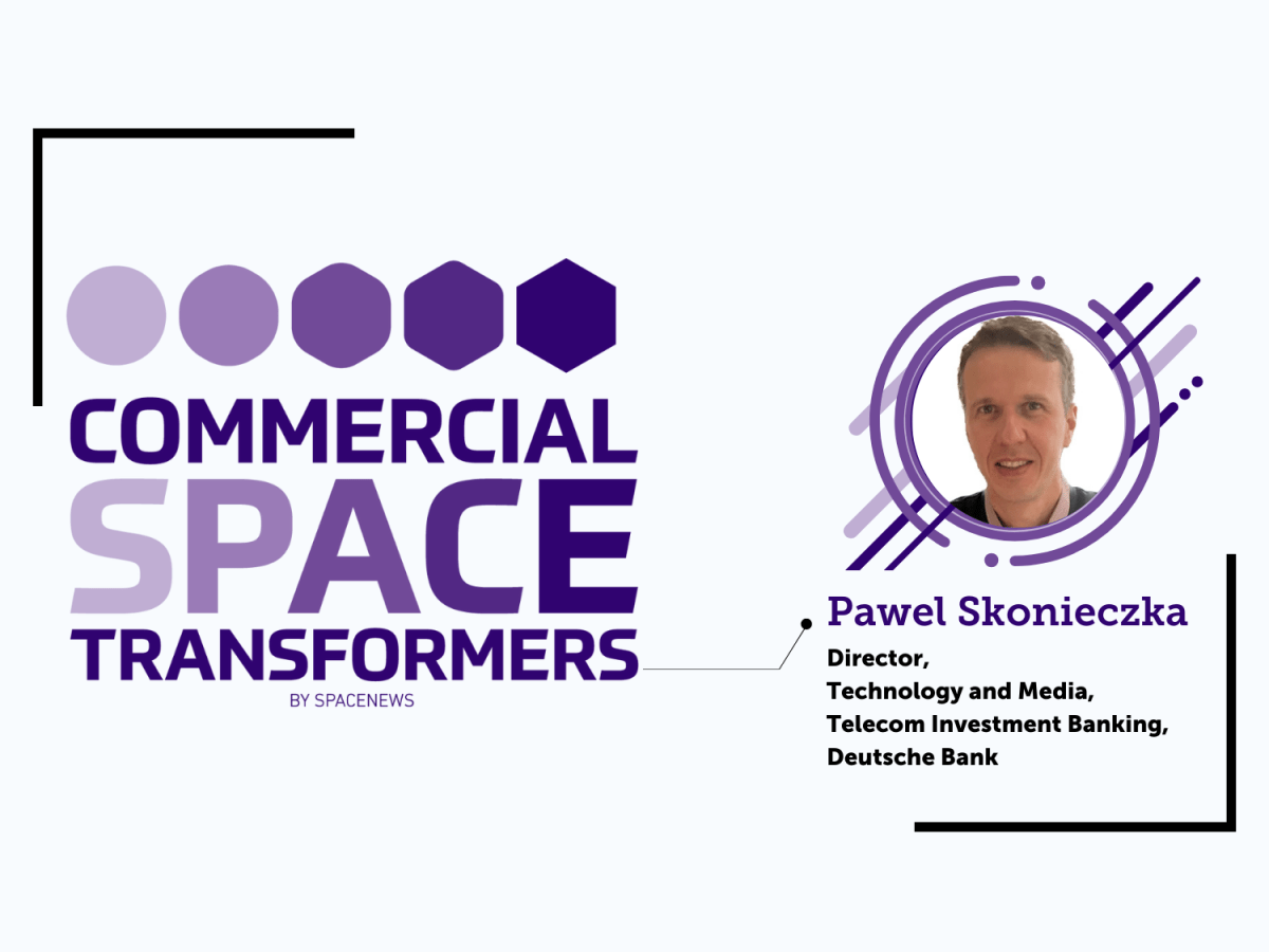Pawel Skonieczka, Deutsche Bank – Commercial Space Transformers