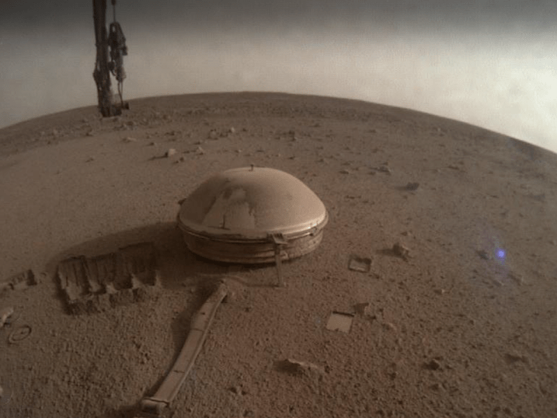 Mars InSight Landing Site View
